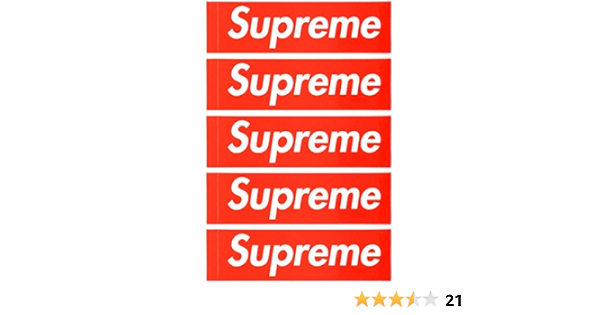 supreme box logo amazon