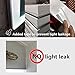 36 Inch Square LED Mirror for Bathroom with Dimmable Lights, Smart Mirror Anti-Fog Function, IP67 Waterproof, Bright White Light for Makeup or Shaving