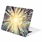 TOP CASE - Autumn Spectrum Graphic Rubberized Hard Case Cover Compatible with Apple MacBook Air 13