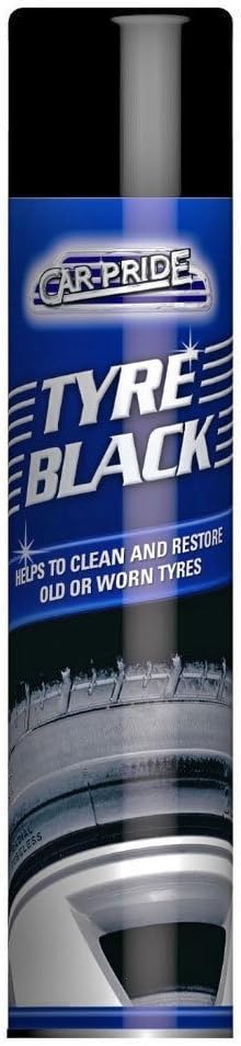 151 CAR VAN TYRE TYRES BLACK CLEAN CLEANER RESTORER