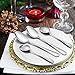 LIANYU 60-Piece Silverware Flatware Set for 12, Stainless Steel Cutlery Set, Kitchen Restaurant Tableware, Mirror Finished, Dishwasher Safe