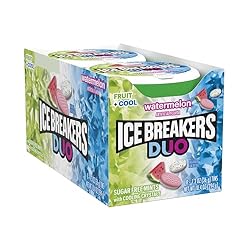 Ice Breakers Duo Fruit Plus Cool Watermelon Sugar