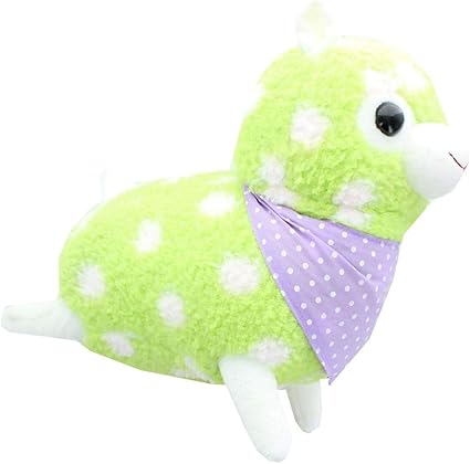 pastel alpaca plush