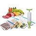 AIDOUT Vacuum Sealer with Hand Pump -Food Sealer Valve System -Sous Vide Bags Keep Food Saver Longer-Storage Bags Sealed,Reusable,Practical, Easy to Use