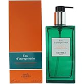 Hermes Eau d'Orange Verte Hair and Body Shower Gel 200ml 6.5 Fluid Ounce Glass Bottle with Pump [Refillable]