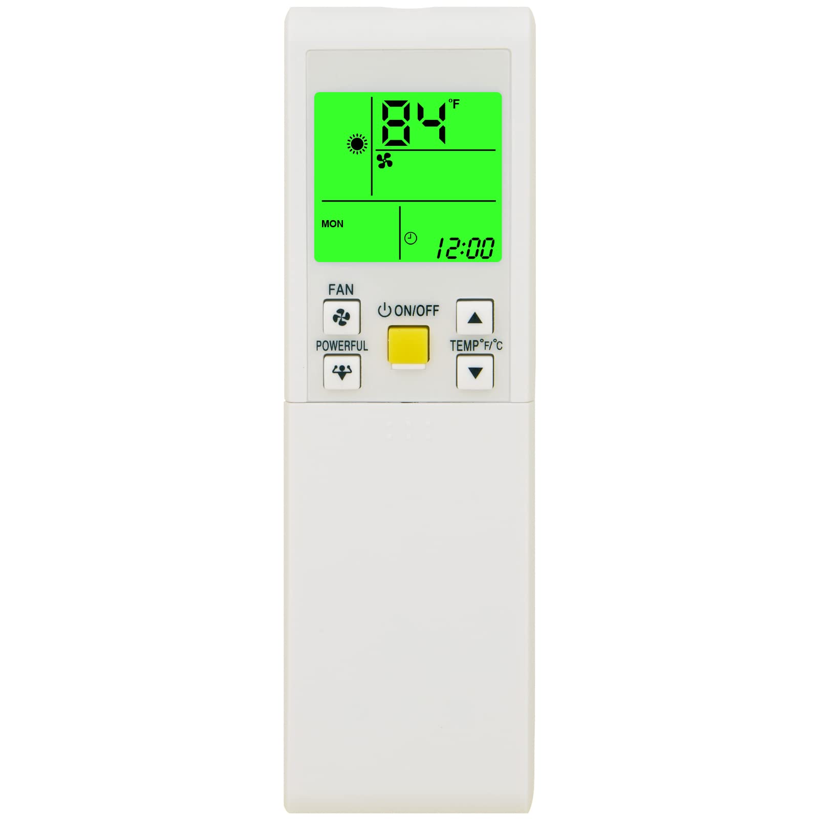 thumbnail image 2 of YB1F2 YB1FA YB1F2F YB1FAF AC Remote Control – Fits Gree, Trane, Lennox 2 of 5