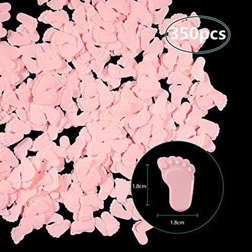 QILICHZ It's A GILR Baby Shower Confetti,3600pcs Mini Acrylic Table Confetti Table Scatter Decor Party Confetti Baby Shower Favors Decor for Baby Shower Birthday Wedding Party Table Decor
