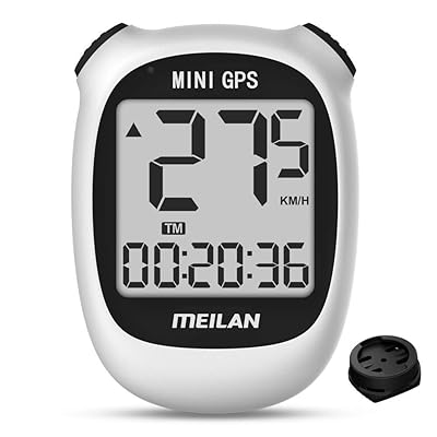 MEILAN M3 Mini GPS Bike Computer Wireless Cycling Computer Bicycle Speedometer and Odometer Waterproof Cycle Computer Bicycle Computer