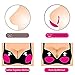 Silicone Bra Insert V-Shaped Breast Enhancer Waterproof Chest Enhancement Push Up Pads for Bra/Bikini, Skin