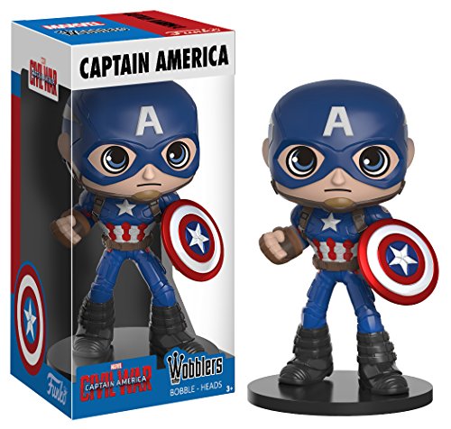 Funko Wobbler: Captain America Civil War Toy Figure