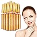 Nicotinamide Dark Spots Corrective Ampul, Hyaluronic Acid Serum Hydrating Anti-Aging Serum for Face, Neck and Eye Treatment | Anti-Wrinkle Facial Serums Fits All Skin Type(7Pcs/Box) (Gold 1)