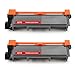JOTO Compatible Toner Cartridge Replacement for Brother TN660 TN-660 TN630 TN-630 for Brother HL-L2300D HL-L2380DW HL-L2320D MFC-L2740DW MFC-L2700DW MFC-L2720DW Printer (Black, 2 Pack, High Yield)
