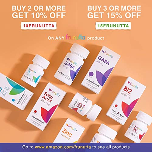 Frunutta Womens Health Iron Under The Tongue Instant Dissolve Tablets 25 mg x 90 Tablets for