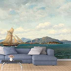 Wall Murals for Bedroom Leaf Large Removable Wallpaper Peel and Stick Wall Stickers - 66x96 inches