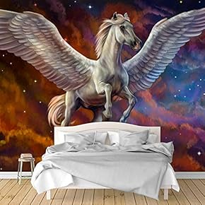 Wall Murals for Bedroom Dark Evil Dragon Removable Wallpaper Peel and Stick Wall Stickers - 66x96 inches
