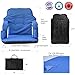 Portable Stadium Chair For Bleachers – Extra Wide Deluxe Model + Free Carry/Storage Bag– Water Resistant + Padded Back & Armrest+2 Drink Holders – For Maximum Comfort By Smart Ideas 4 Life