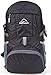HOPSOOKEN 30L Ultra Lightweight Travel Water Resistant Packable Backpack for Hiking Cycling Sports Daypack Backpack/Ultralight and Handy (Black New)