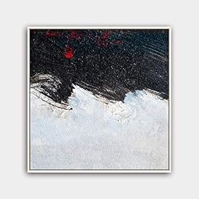 Framed Canvas Wall Art Abstract Canvas Prints Home Artwork Decoration for Living Room,Bedroom - 16x16 inches