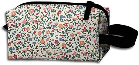 HYHYFGSSD LIBERTY The English Garden Newland 608X 100% Cotton 6(6329) Makeup Bag Zipper Pouch Purse Portable Storage Pouch Bag Handbag