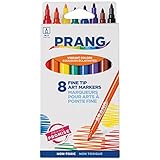 Prang Classic Art Markers, Fine Tip, Assorted