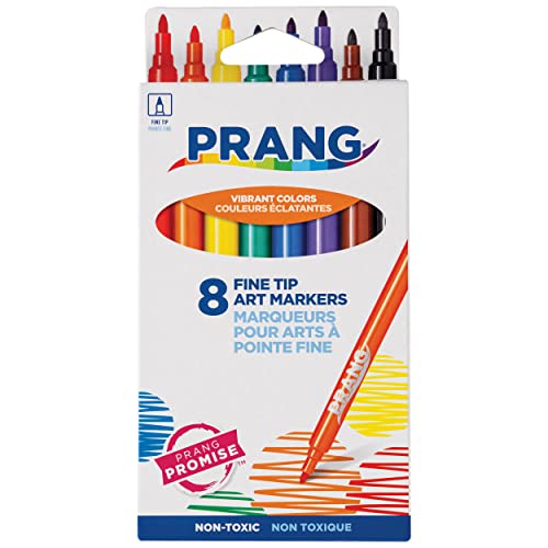 Prang Classic Art Markers, Fine Tip, Assorted