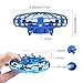 Mini Drones for Kids & Adults, RC UFO Helicopter with LED Lights, Hand Operated Easy Indoor Outdoor Small Orb Flying Ball Drone Toys Gifts for Beginners, Boys & Girls(Blue)