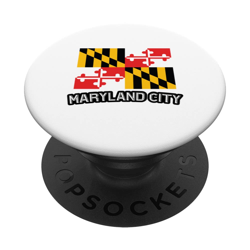 MARYLAND CITY - Maryland | MD City State USA - Cute Souvenir PopSockets Swappable PopGrip