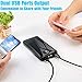 Power Bank 24000mAh Portable Charger with LED Light with SOS Signal Function, Battery Pack with Dual Outputs, LCD Display, High Capacity External Battery Backup for iPhone, Samsung Galaxy, ipad.