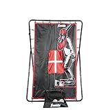 Franklin Sports Pitch Back Rebounder and Switch Hitter Pitching Target - 2 in 1 Return Trainer and Catcher Target - Perfect for Pitching, Fielding and Throwing Practice - 55 x 36 Inch
