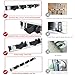 WINOMO Broom Mop Holder Organizer Garage Storage Hooks Wall Mounted 4 Position 5 Hooks for Shelving Ideas