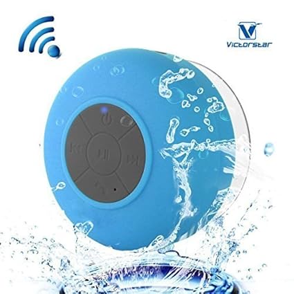 Victorstar At Waterproof Bluetooth 30 Shower Speakerhandsfree Portable Speakerphone With Built In Micdedicated Suction Cup For