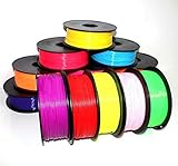 Malloom ABS 5 X 1.75mm Fluorescence Filament ABS Modeling Stereoscopic for 3D...