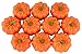 JEDFORE Fake Fruit Home House Kitchen Decoration Artificial Lifelike Simulation Mini Pumpkins Halloween Thanksgiving Day House Decoration - Set of 10 - Orange