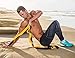 Stretching Strap Band with loops for Therapy, Fitness, Pilates Exercises, Yoga and Athletes, stretch strap - by clanno