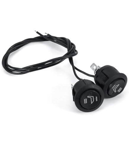 12V Ventilation & Heating Switch Controller - Universal Car Seat Climate Control Kit With Wiring