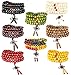FIBO STEEL 8Pcs 8mm Wood 108 Mala Beaded Bracelet for Men Buddha Bracelet Elastic