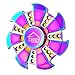 Fancy Home Titanium Alloy Anti-Anxiety Rainbow Colorful Fidget Hand Spinner Metal EDC Toy for Relief from ADD ADHD,Anxiety and Boredom,Last 4-6 Minutes