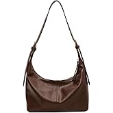Shoulder Bag for Women, PU Leather Crossbody Hobo Handbags Slouchy Tote Purses for Everyday Travel & Work