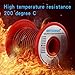 BNTECHGO 22 Gauge Silicone Wire Spool Red and Black Each 25ft 2 Separate Wires Flexible 22 AWG Stranded Tinned Copper Wire