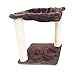 DAMEING 16Inch Pet Cat Tree Cat Scratching Post and Hammock Cat Tree Tower for Climbing Relaxing and Playing Plush Cat Furniture Bed for Cats & Kittensthumb 4