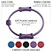 Yes4All Dual Grip Pilates Ring - Pilates Magic Circle Ring - Purple - ²1RNHZ