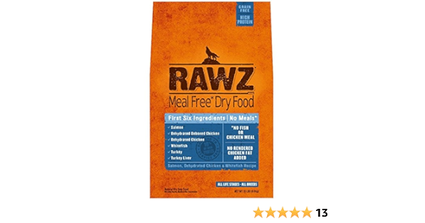 rawz meal free dog food