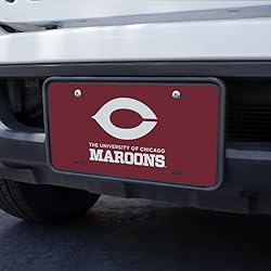 University of Chicago Maroons Logo Novelty Metal