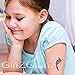 Safari'o Glitter Tattoo Kit - Safari, Zoo & Jungle Animals Body Art - HYPOALLERGENIC and DERMATOLOGIST TESTED!