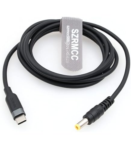 SZRMCC USB C Type-C to DC 5.5x2.5mm 12V PD Trigger Power Cable for