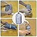 HOMCA Reading Pillow, Inflatable Backrest Pillow with Arms Great as Travel Camping Pillow for Lumbar Back Support, Gray