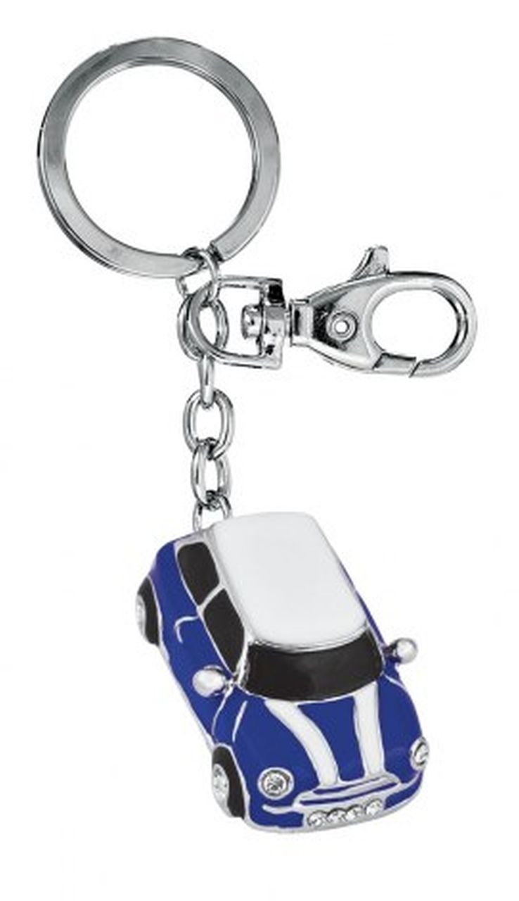 Ten Keyring Mini Blue cod.EL3003 cm 12x3,3x2h by Varotto & Co.