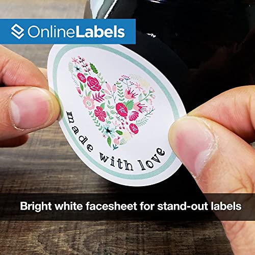 2.5 Inch Round Labels Pack of 1,200 Circle Stickers, 100 Sheets