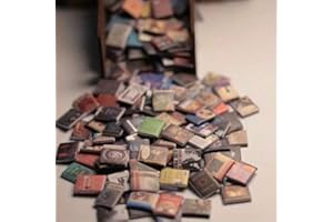 50Pcs Book Miniatures Set, Mini Books for DIY Crafting, Dollhouse, Decor Accessories