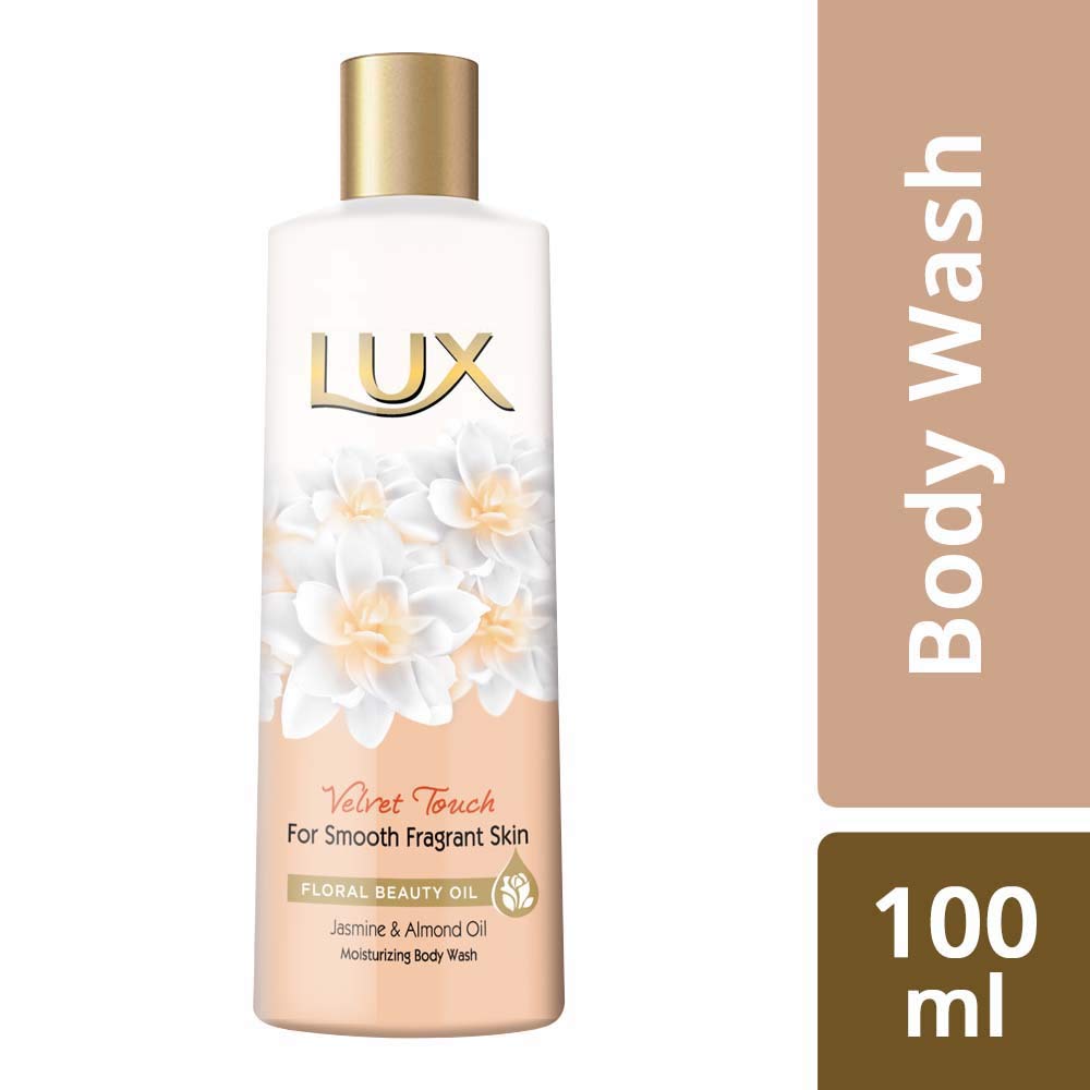 Lux Velvet Touch Body Wash with Jasmine and Almond Oil, 100ml Amazon.in Amazon Pantry